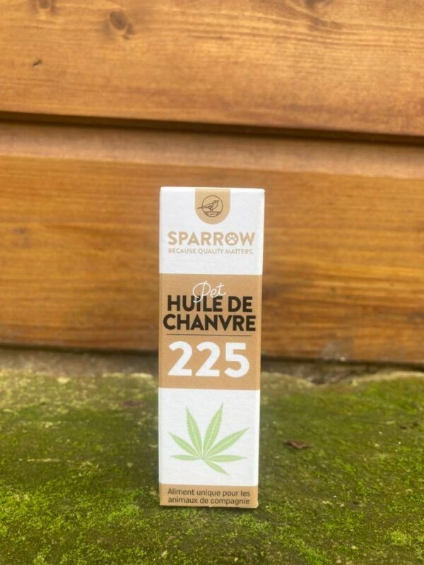 Huile de chanvre avec CBD 225 SPARROW