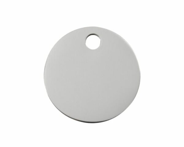 medaille identification ronde - Forestpets37