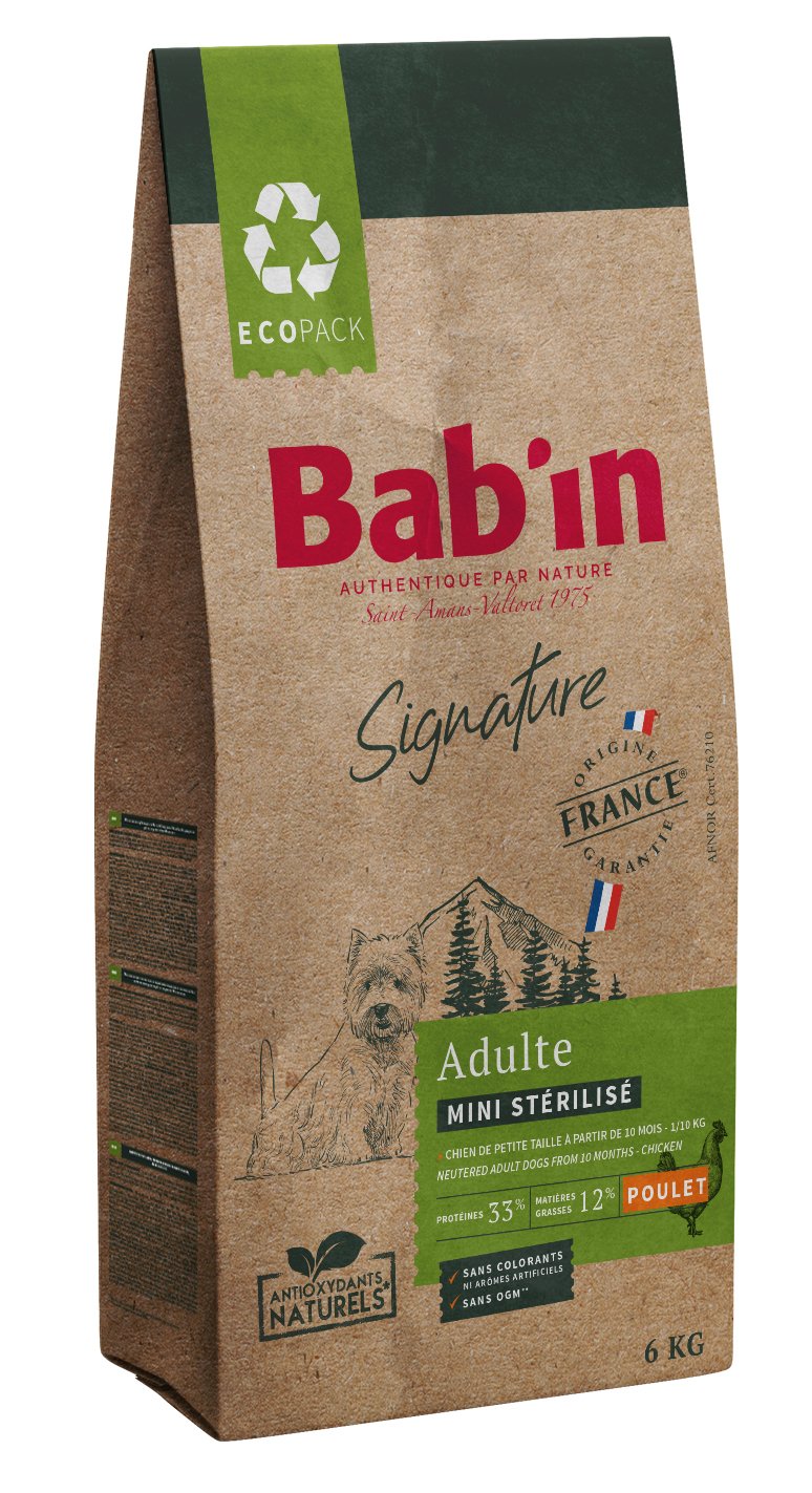 Bab'in - adulte mini stérélisé -6 kg -forest pets 37